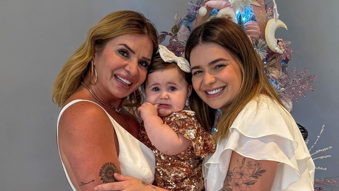 Mãe de Viih Tube se emociona com nova gravidez da filha: ‘Ter família é uma conquista’