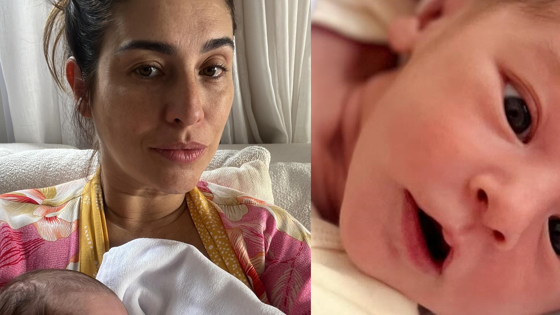 Com novos cliques da filha, Fernanda Paes Leme reflete sobre a maternidade