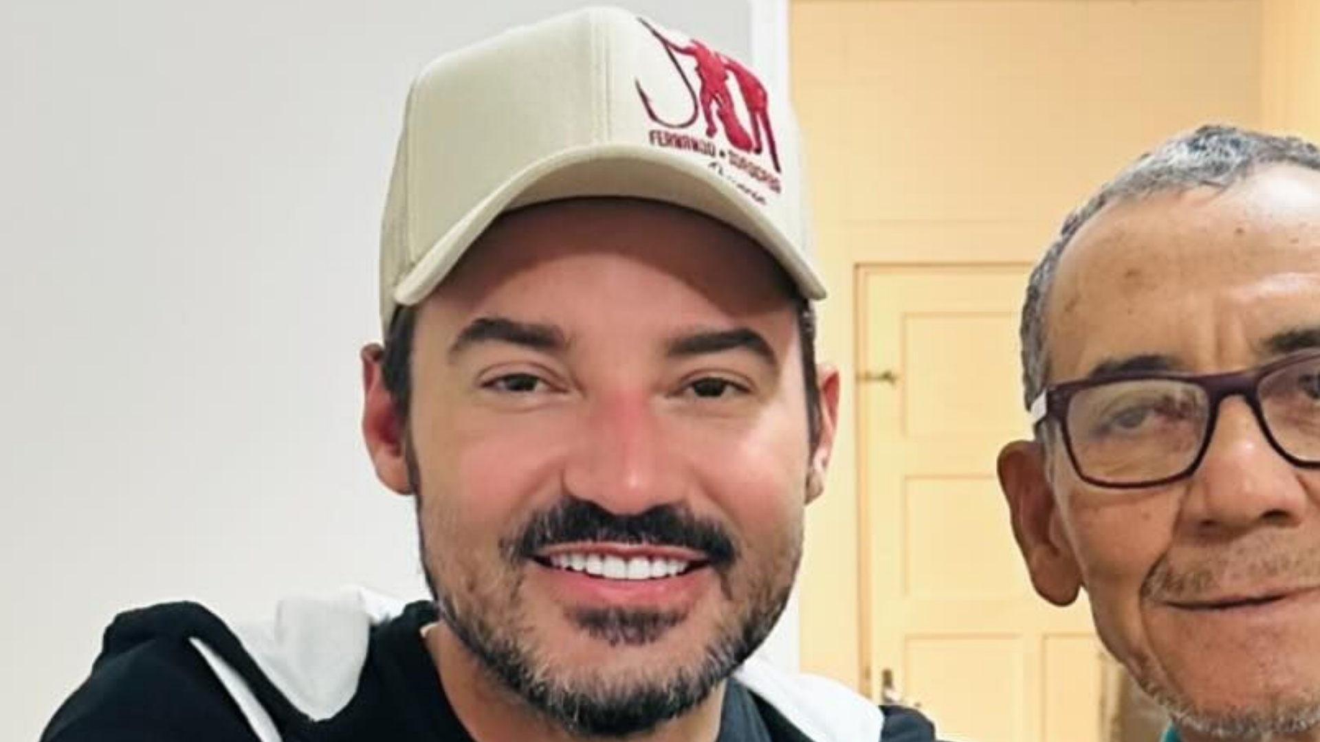 Fernando Zor posta clique raro com o pai e presta bela homenagem: “Inspiração”