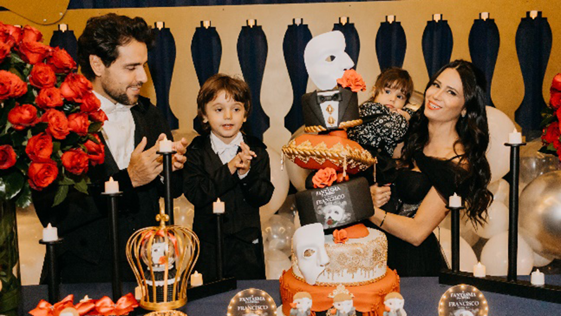 Thiago Arancam faz festa luxuosa para o aniversário do filho Francisco