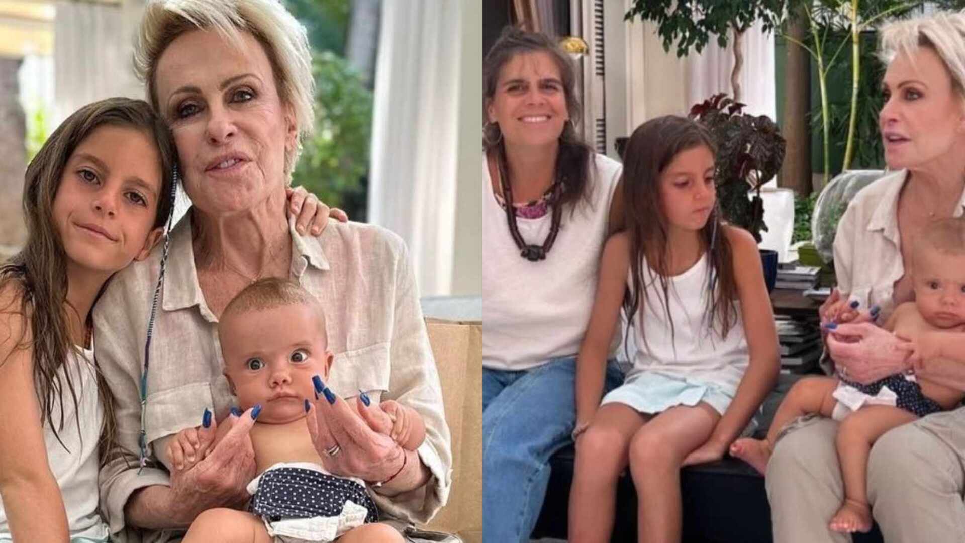 Filha de Ana Maria Braga mostra fotos do aniversário da apresentadora
