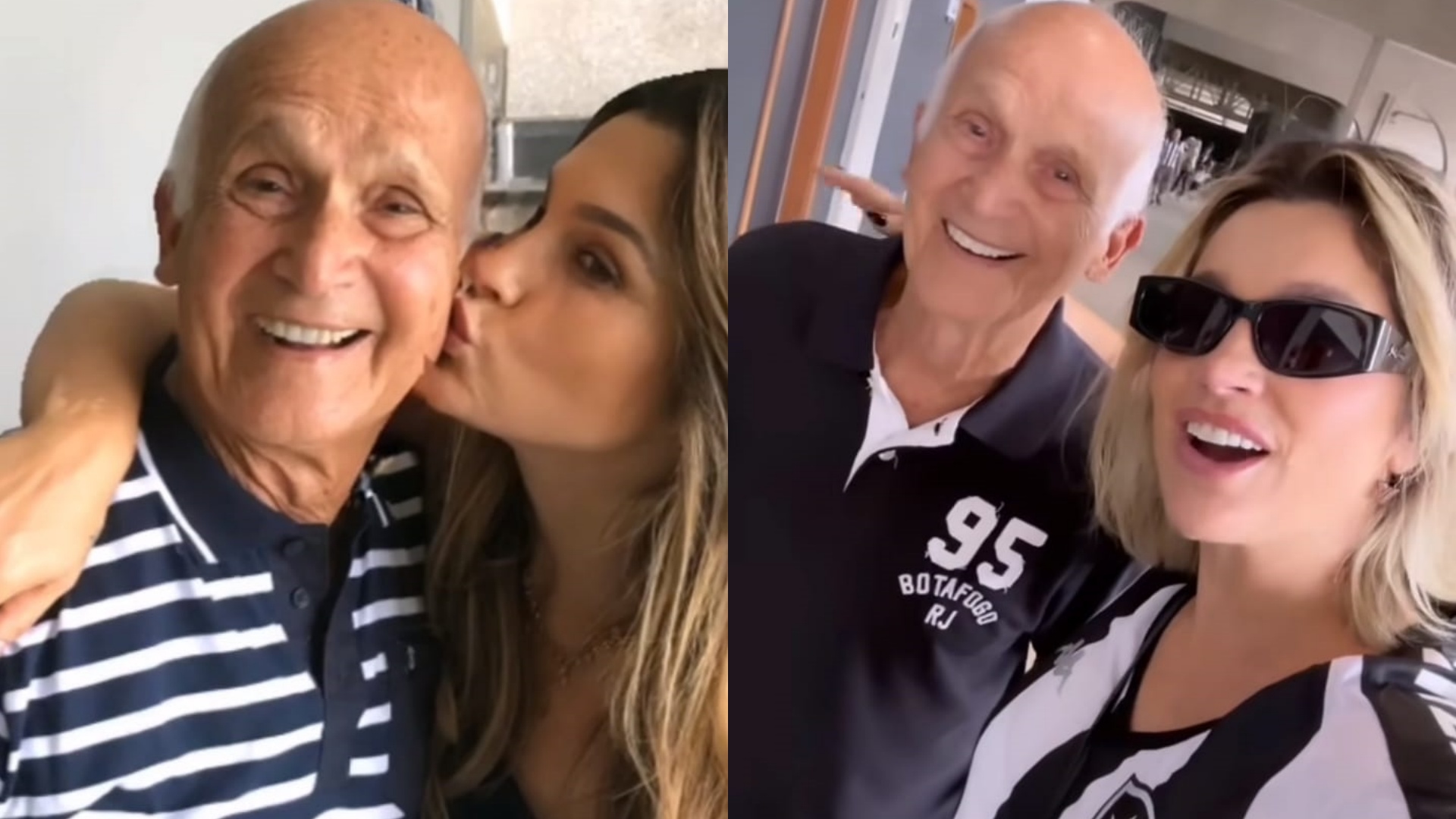 Flávia Alessandra homenageia o pai em seu aniversário: “Base das nossas vidas”
