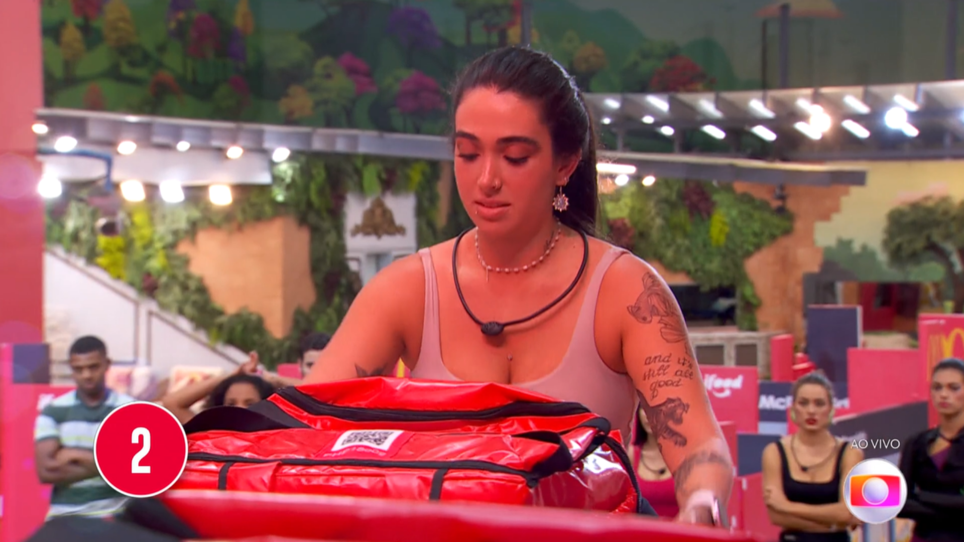 BBB 24: Giovanna vence a prova e é Líder pela terceira vez
