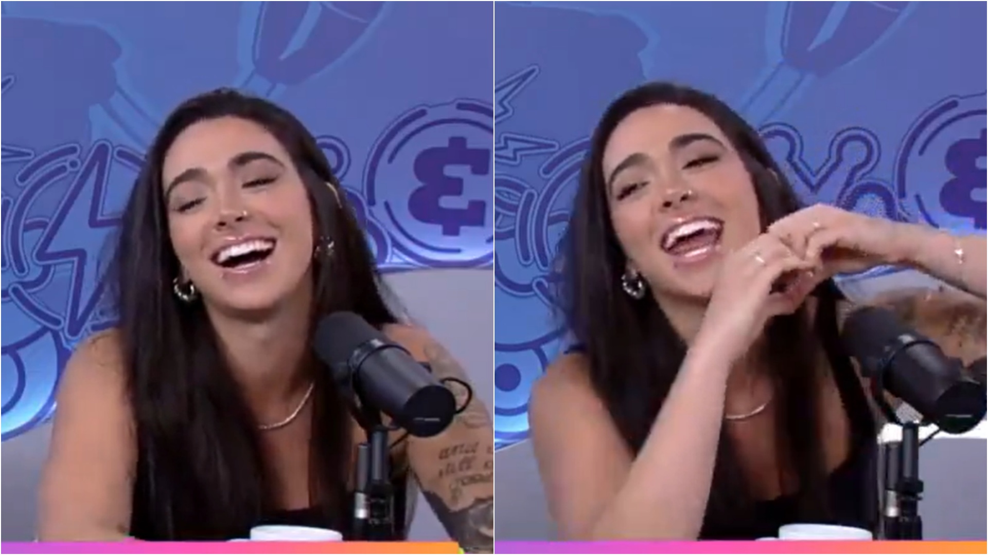 Eliminada do BBB 24, Giovanna se derrete com declaração ao vivo de MC Binn
