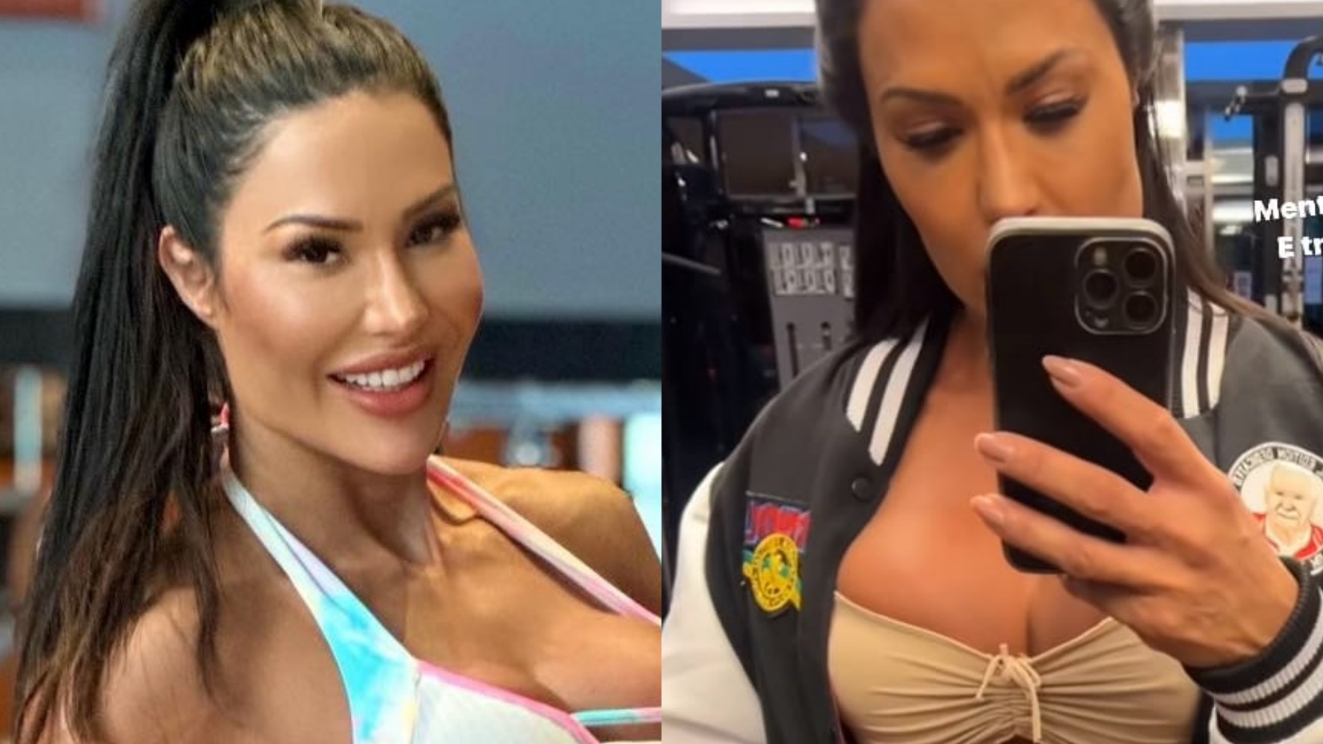 Gracyanne Barbosa faz desabafo após treino: “Mente ruim”
