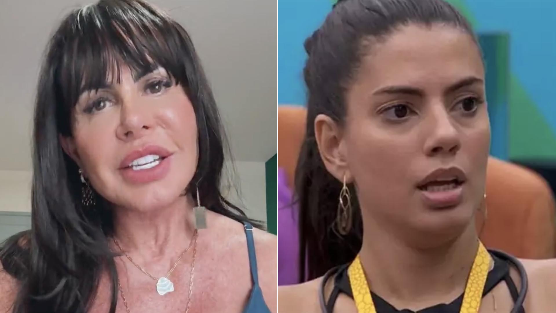 Gretchen faz críticas para a ex-BBB Fernanda