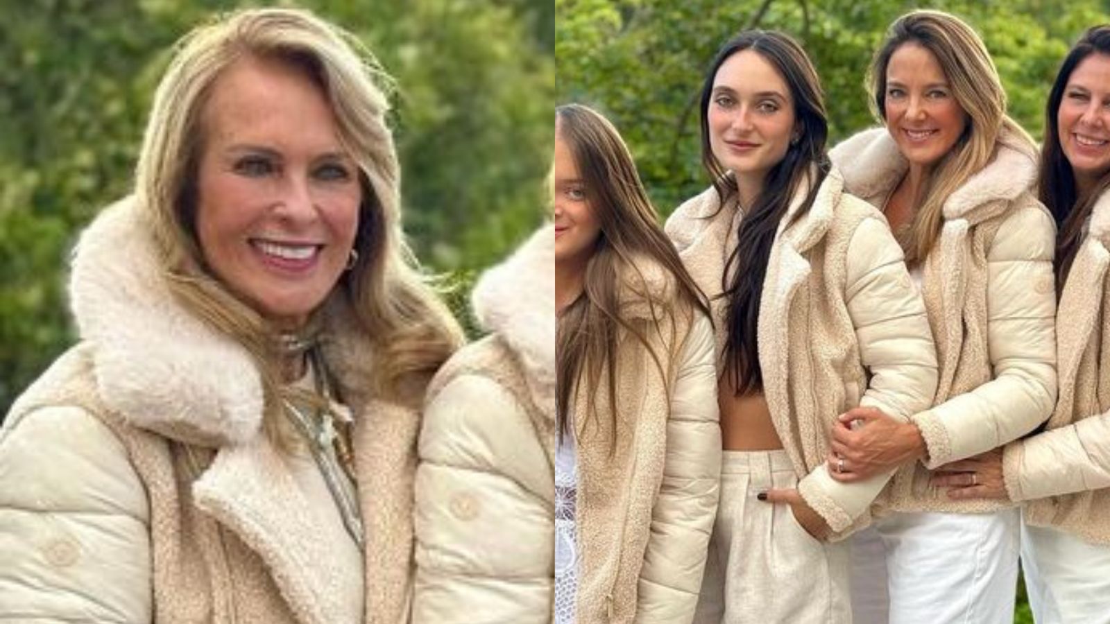 Helô Pinheiro impressiona ao posar ao lado das filhas e netas: ‘Quanta beleza’