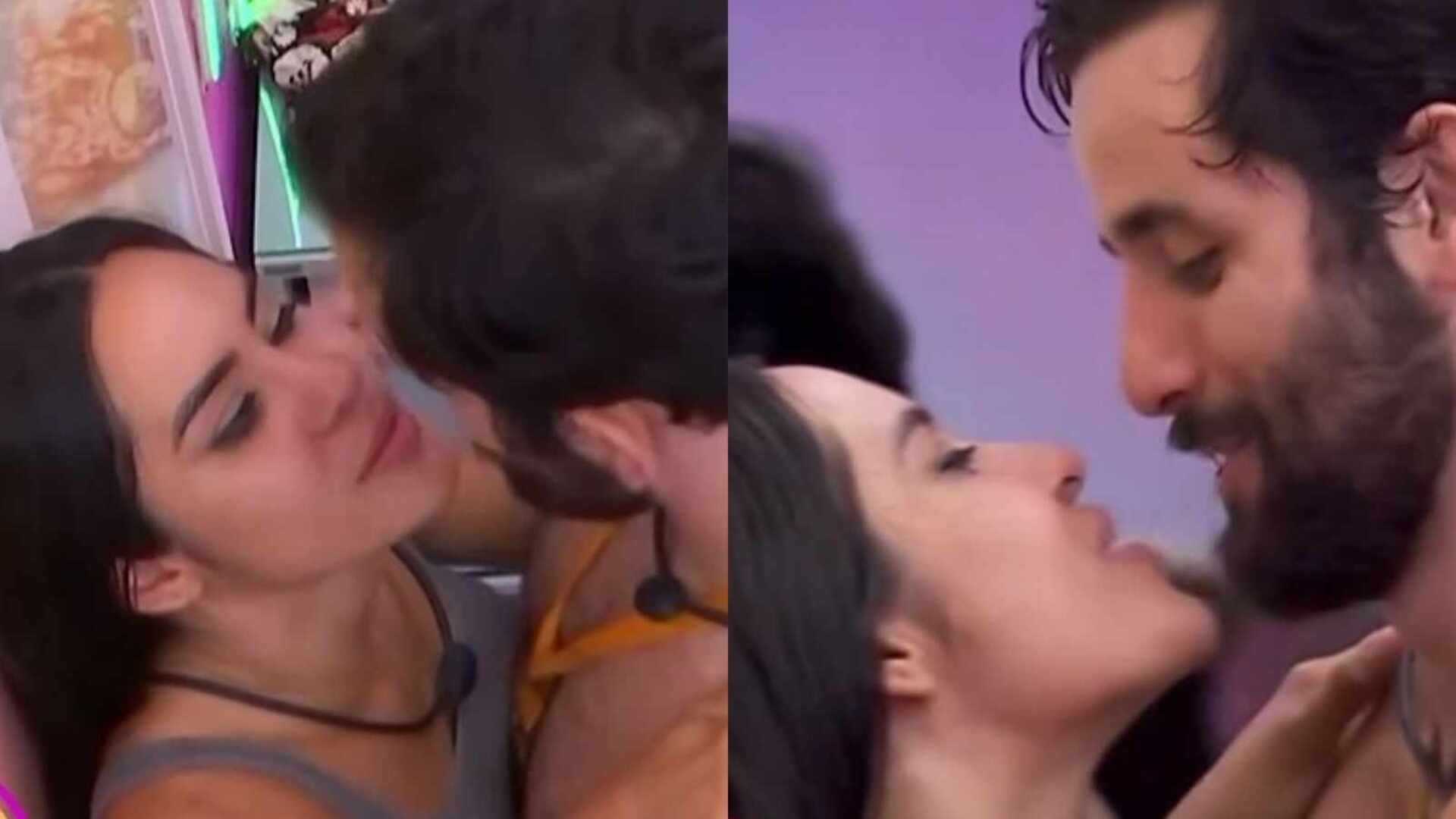 BBB 24: Isabelle e Matteus dão beijão: ‘Não tem ninguém vendo’