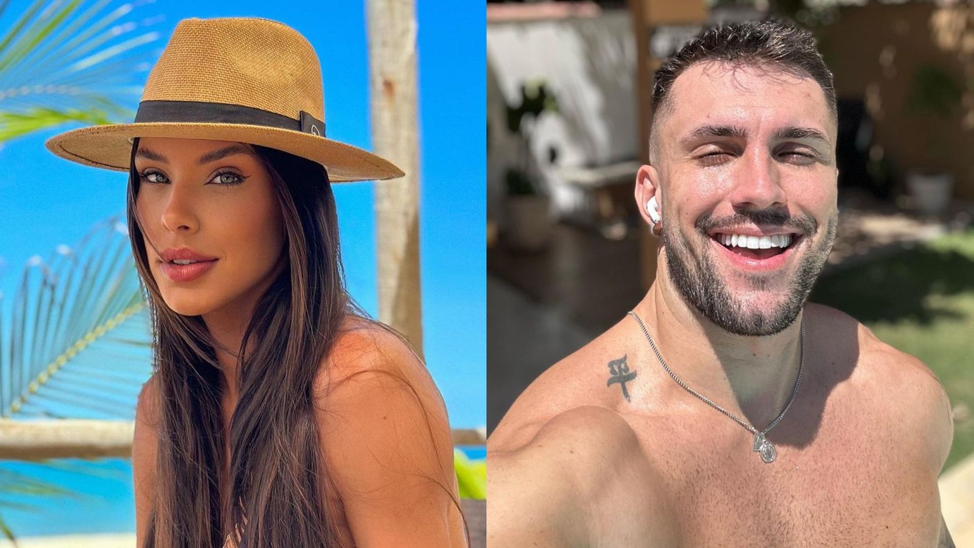 Após rumores, ex-BBBs Ivy Moraes e Arthur Picoli assumem namoro