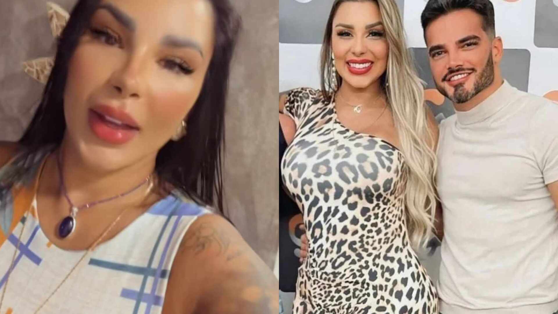 Casamento falso! Jenny Miranda diz que ex-marido é gay: ‘Já sabia’