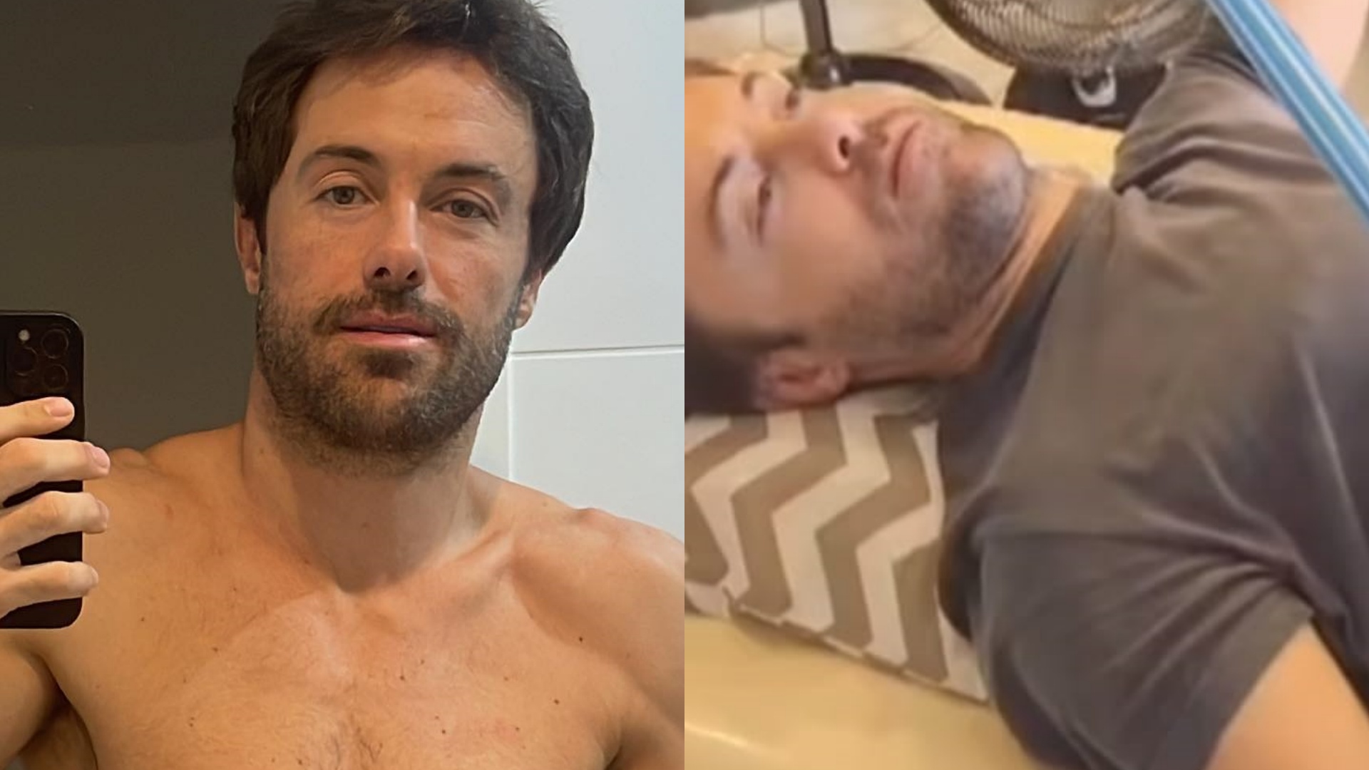 Sete meses após grave acidente, Kayky Brito mostra evolução na fisioterapia