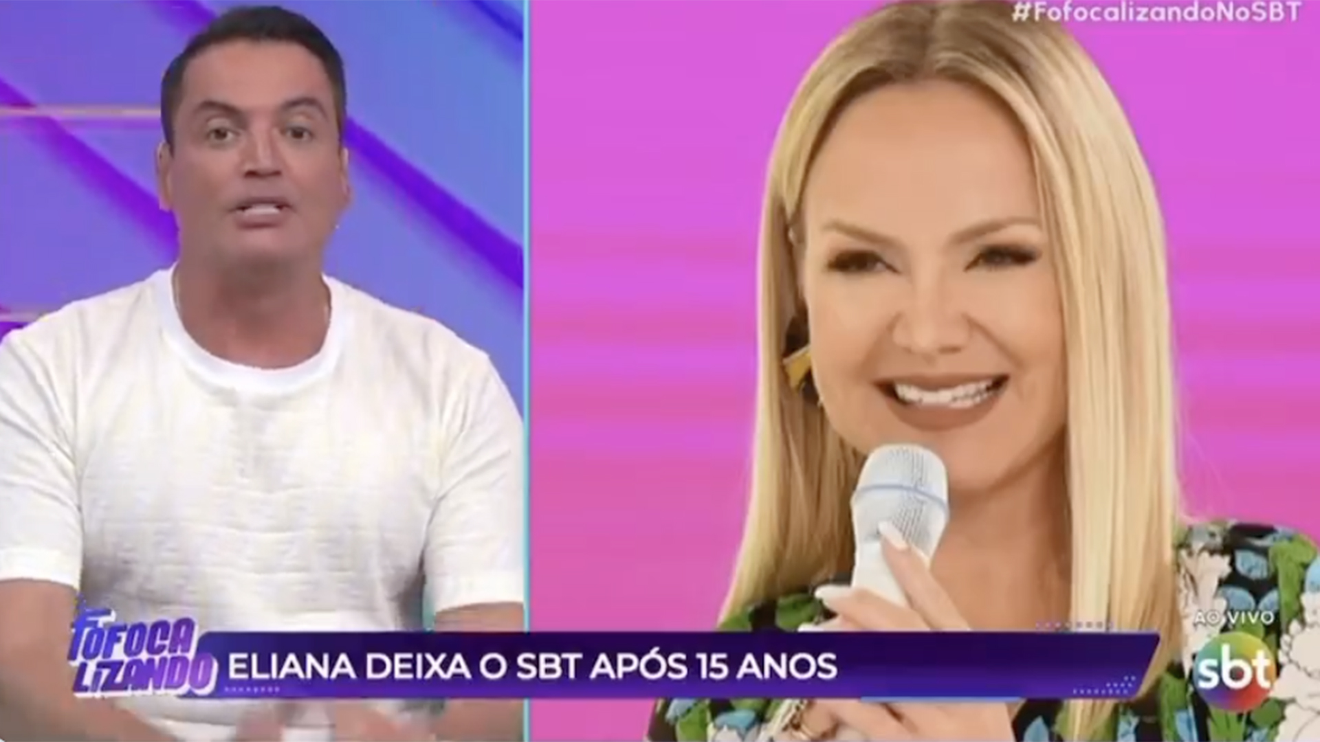 Eliana: Leo Dias revela bastidores da saída dela do SBT