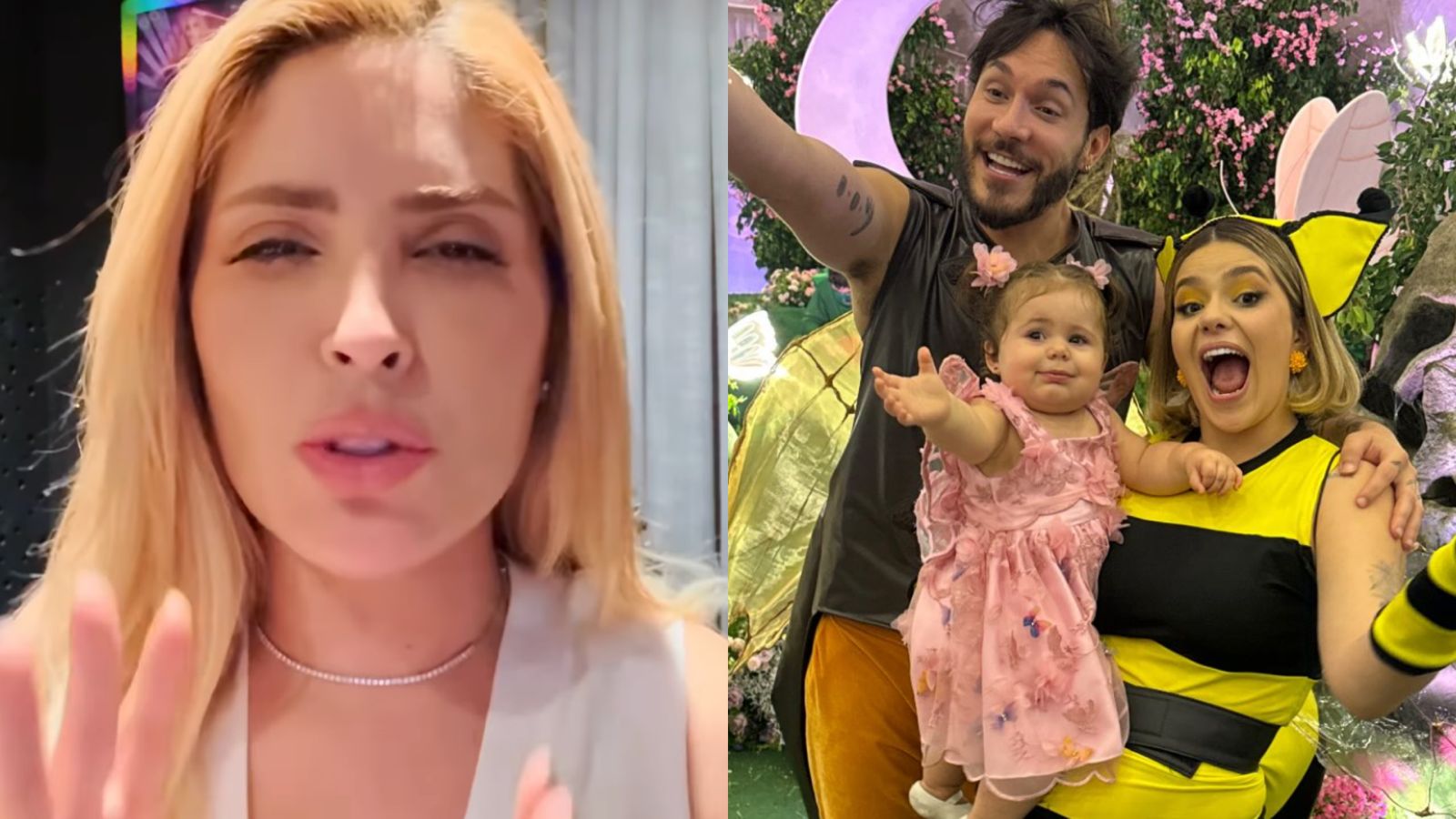 Manu Bahtidão causa polêmica ao se recusar a cantar na festa da filha de Viih Tube