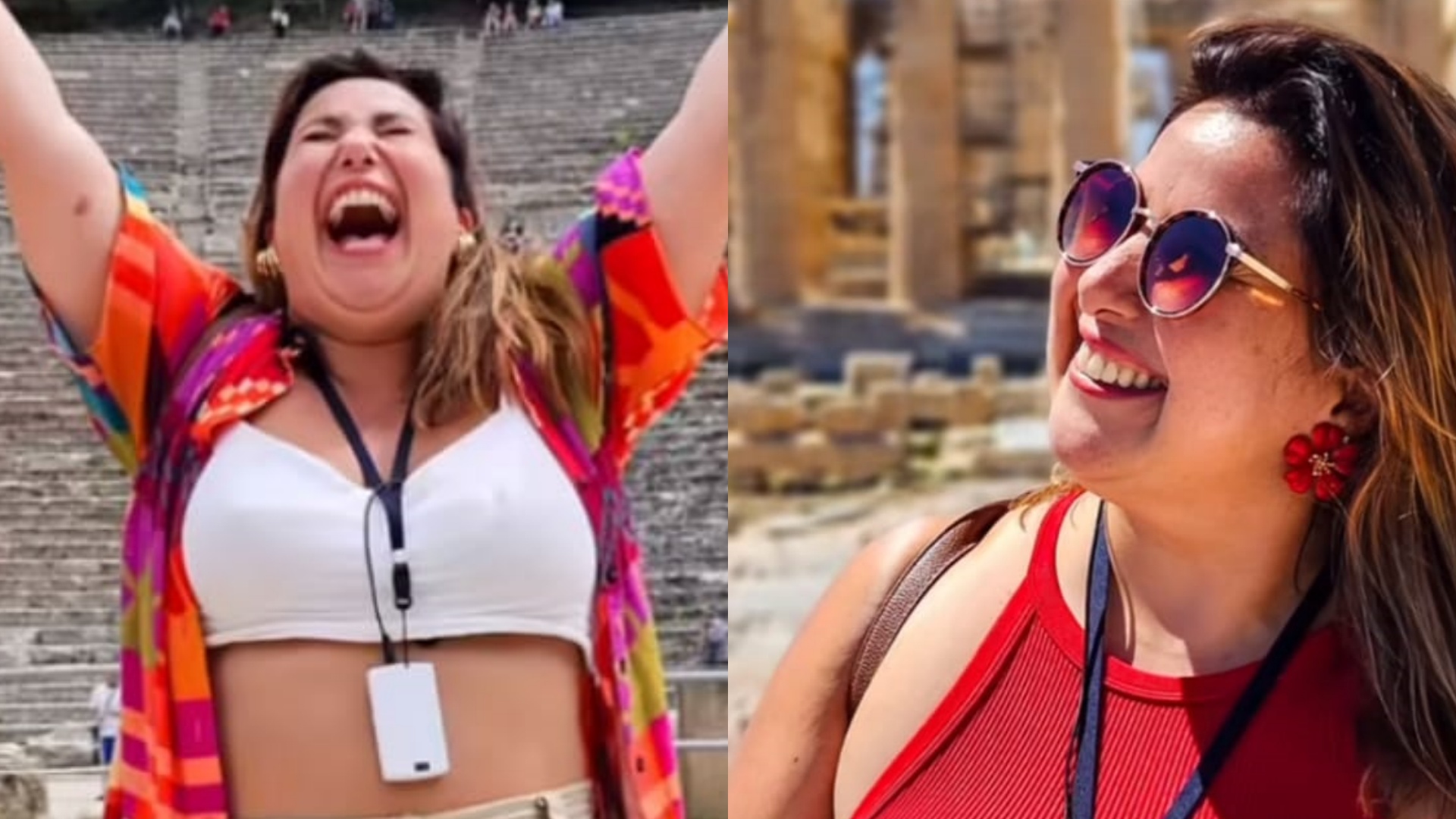 Mariana Xavier viaja para Grécia e comemora experiência: “Um sonho”