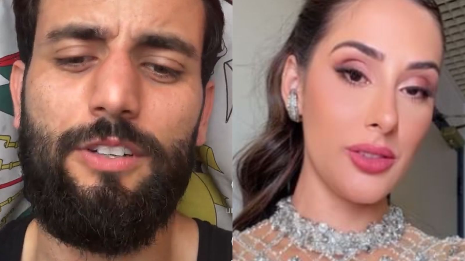 Matteus sai em defesa e pede um fim aos ataques contra Deniziane: ‘Pelo amor’