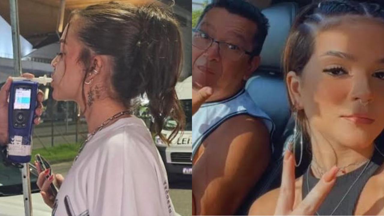 Mel Maia é parada em blitz e surpreende ao revelar reação do pai: ‘Fez questão’