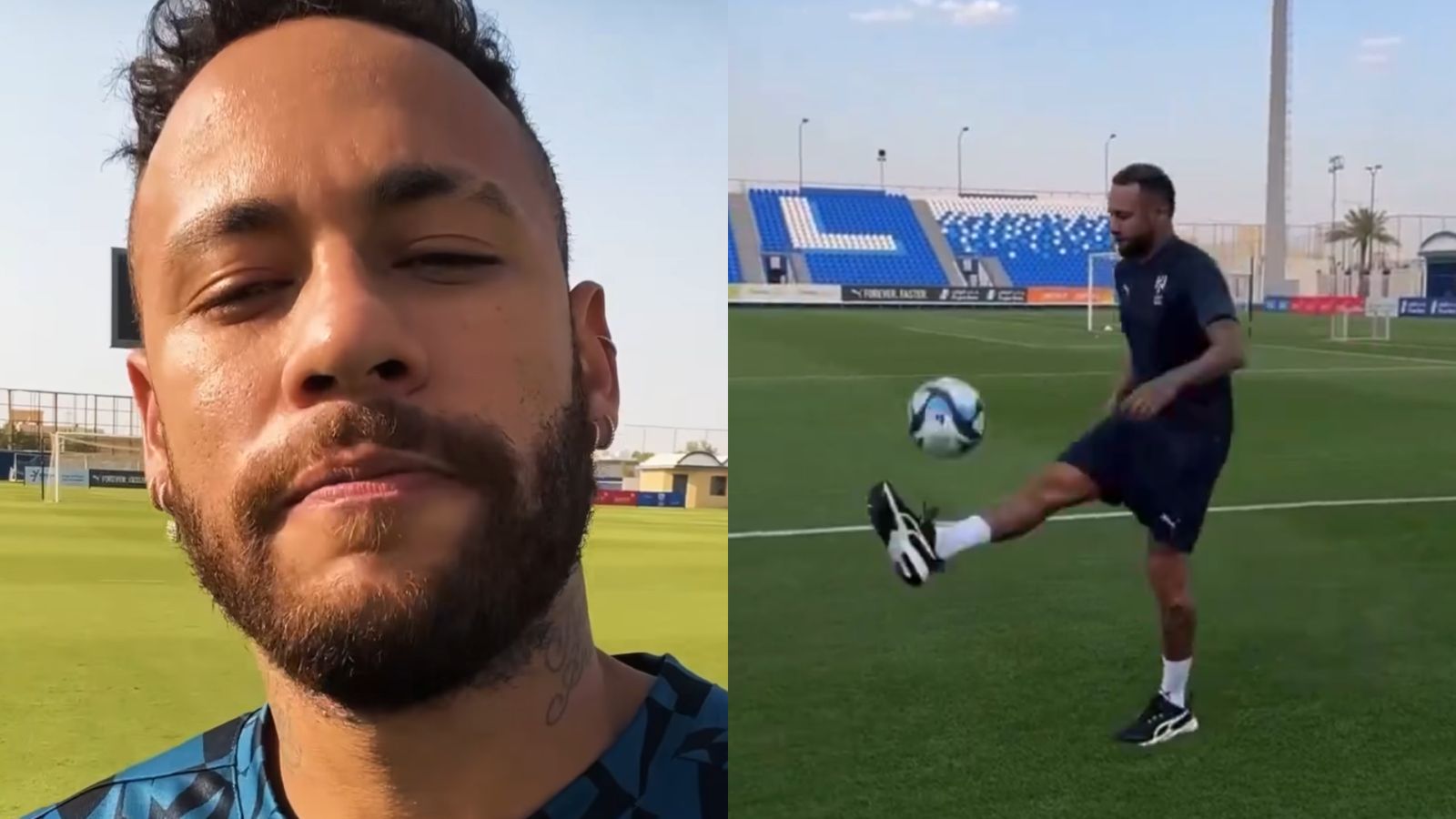 Vai voltar? Neymar Jr treina para retornar aos campos após sofrer lesão