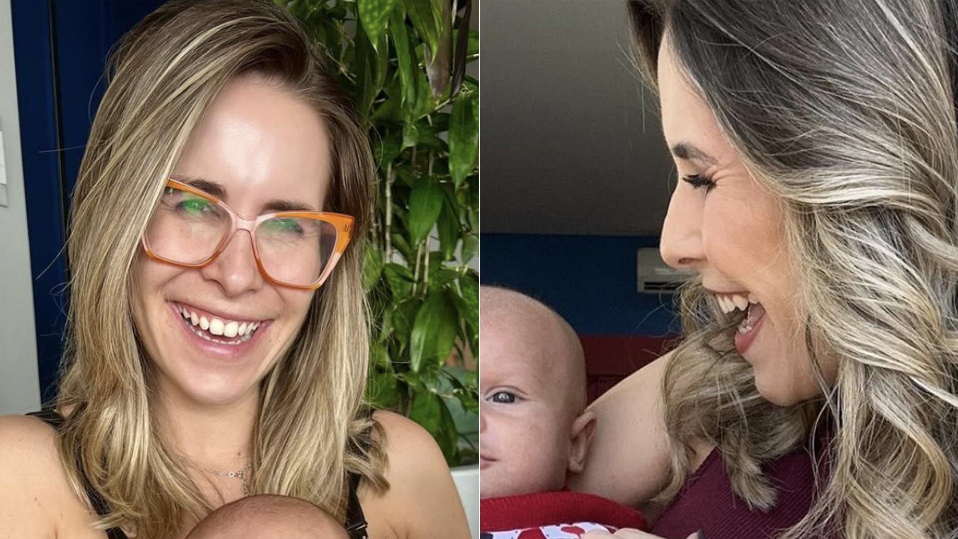 Apresentadora do programa Mulheres exibe fotos com o filho