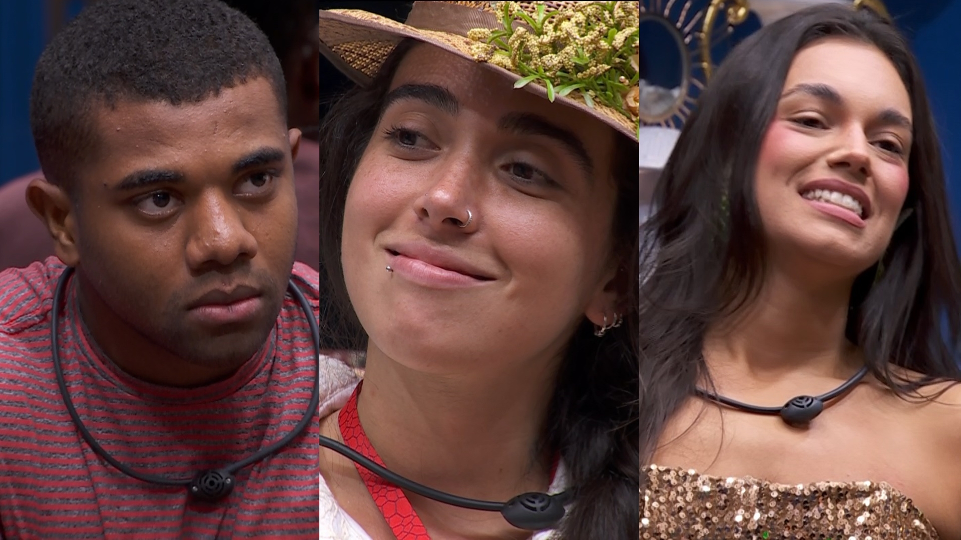 Quem deve ser eliminada do BBB 24? Vote no paredão entre Alane, Davi e Giovanna