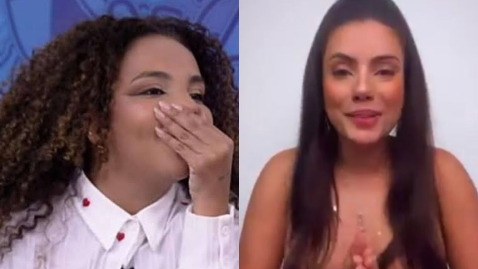 BBB 24: Pitel fica chocada ao descobrir fofocas da vida amorosa de Fernanda