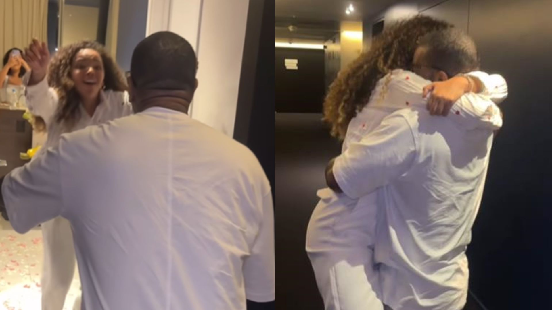 Fora do BBB 24, Pitel recebe visita surpresa de Rodriguinho: ‘Levar pra vida’