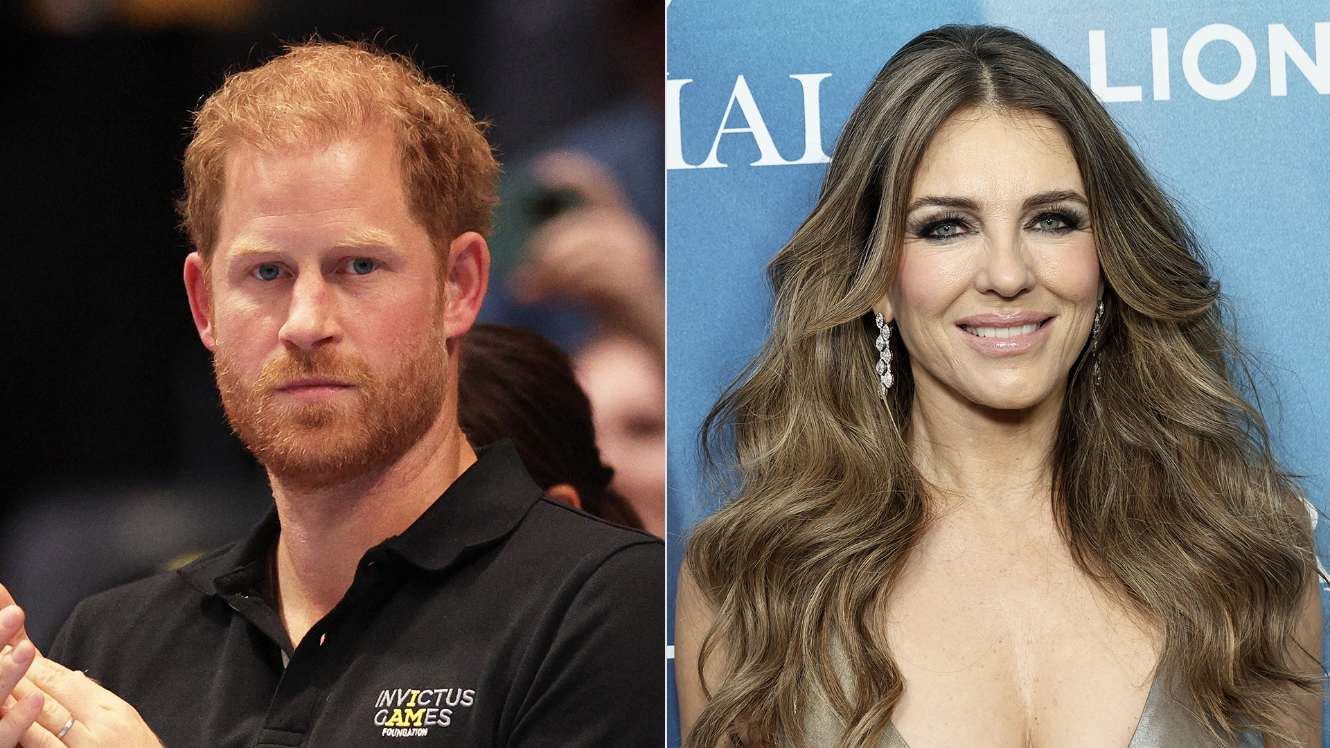 Foi ela? Elizabeth Hurley reage aos rumores envolvendo o príncipe Harry