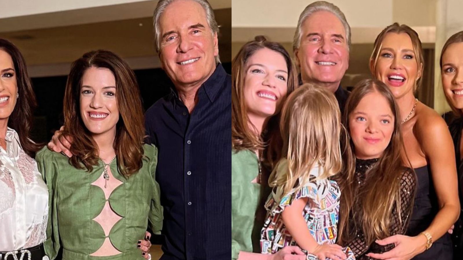 Roberto Justus celebra aniversário de filha em jantar especial com ex-esposa