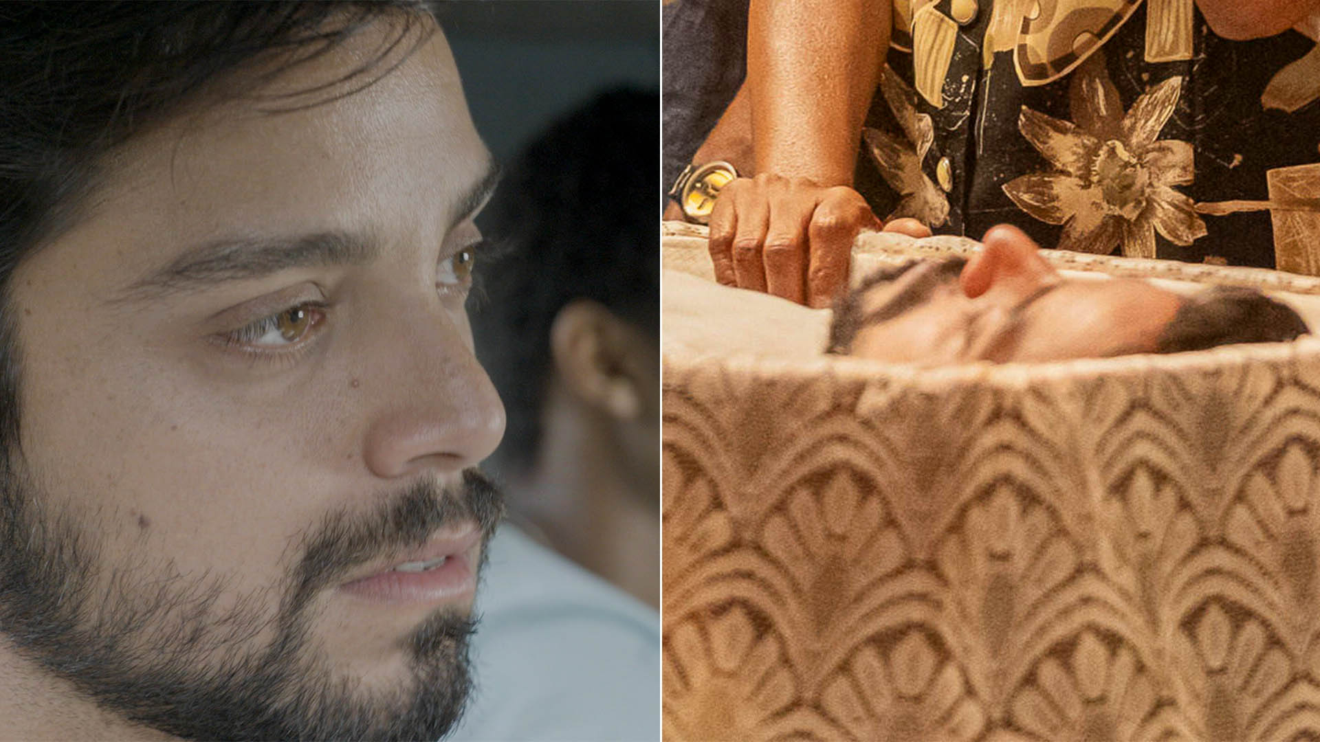 Rodrigo Simas revela como foi gravar cena dentro de caixão em Renascer