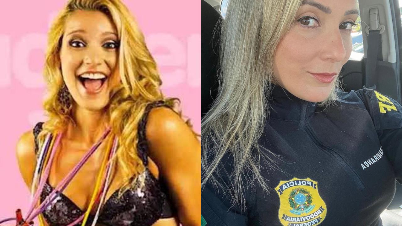 Ex-loira do Tchan fica de fora do reencontro após se tornar policial rodoviária