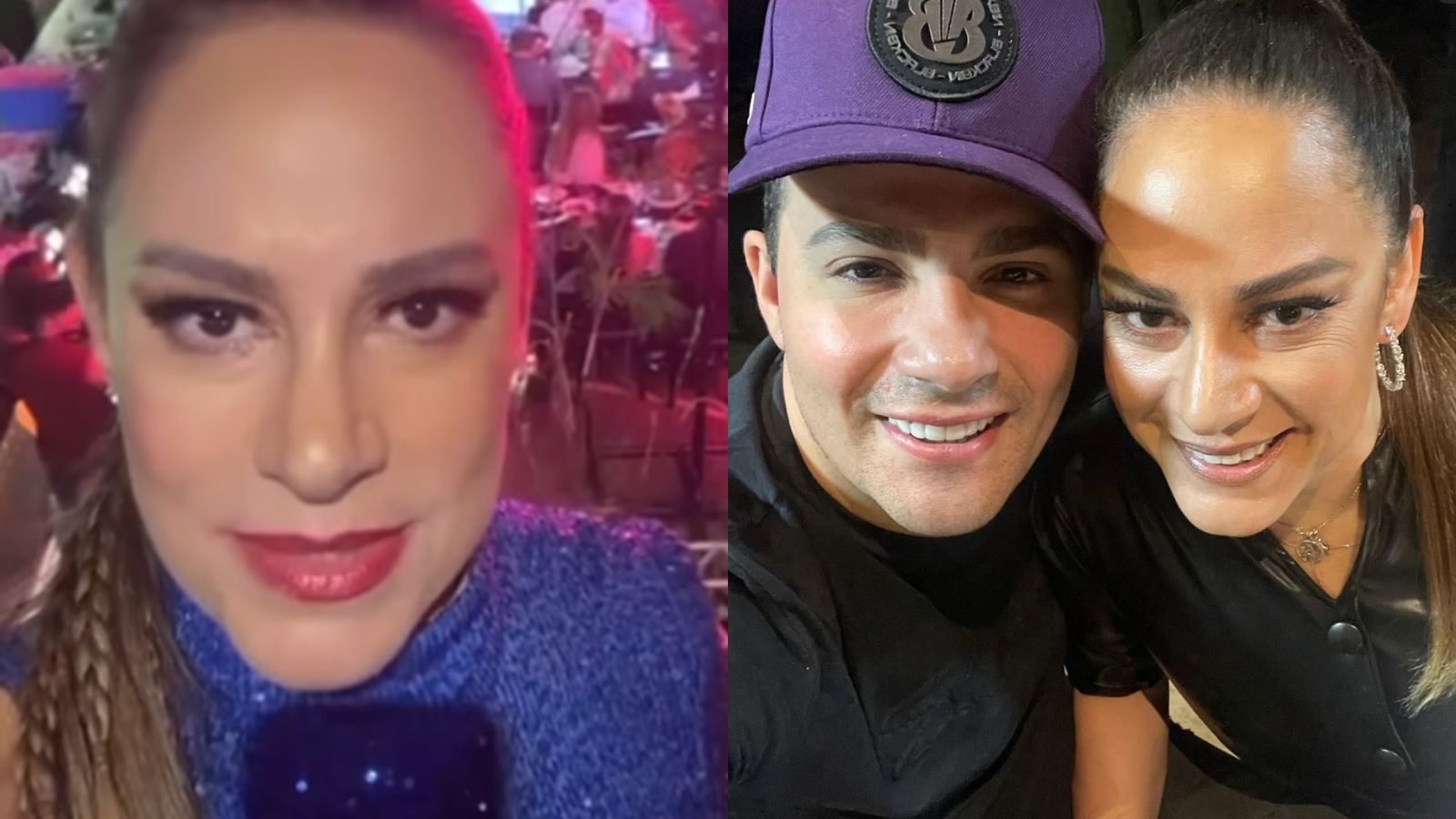 Silvia Abravanel prestigia show do noivo após comentários polêmicos: ‘Com ele’