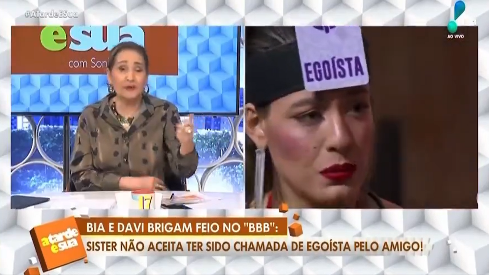 BBB 24: Sonia Abrão detona postura de Bia na briga: “Interdita essa menina”