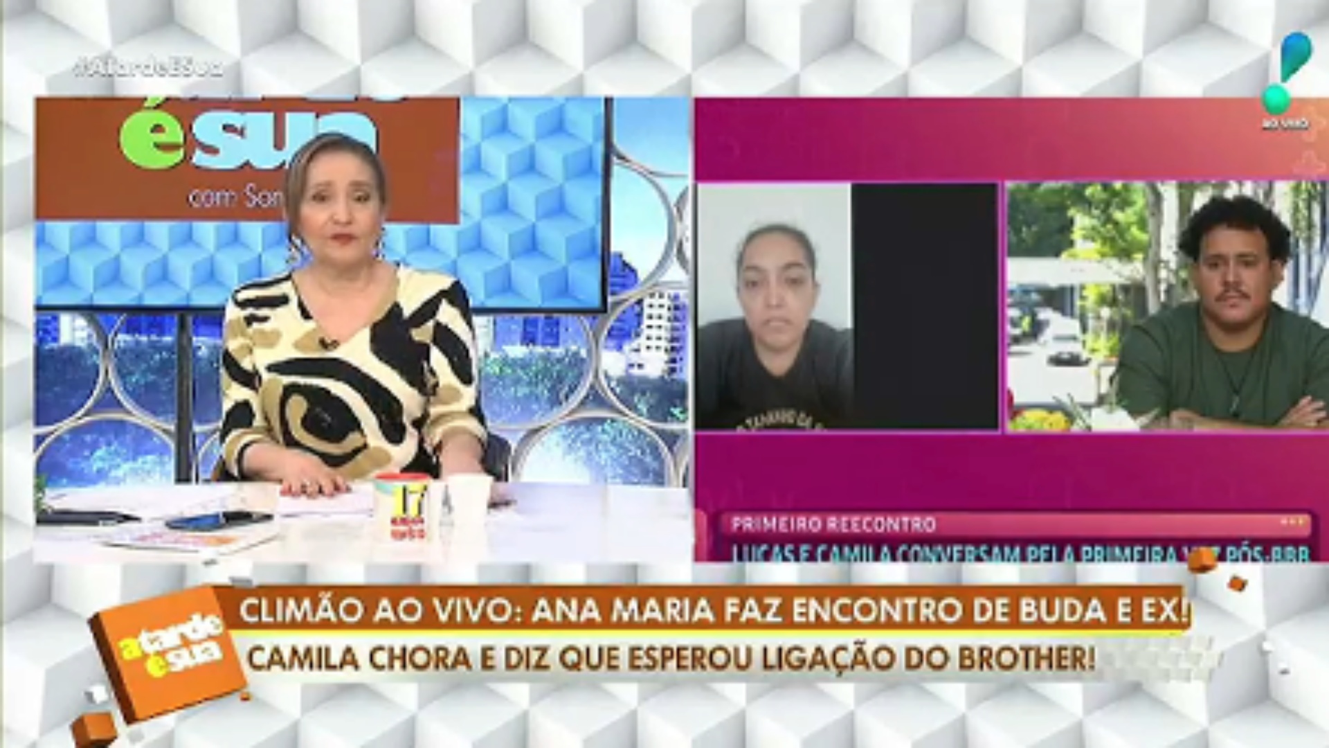 BBB 24: Sonia Abrão sobre colocarem Camila e Buda ao vivo: “Não acreditei!”