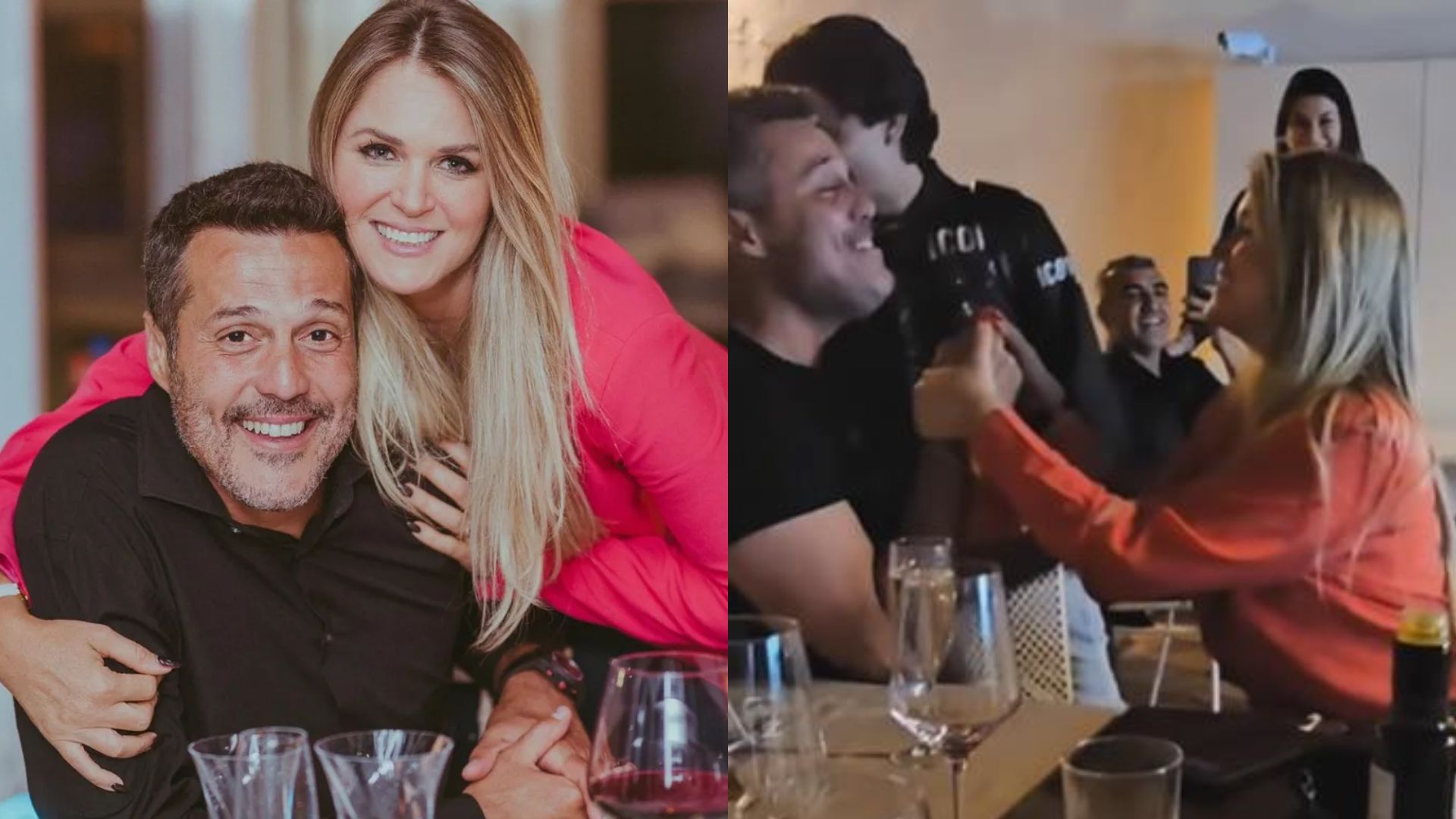 Susana Werner surge em clima de romance com Julio Cesar: ‘Momentos novos’