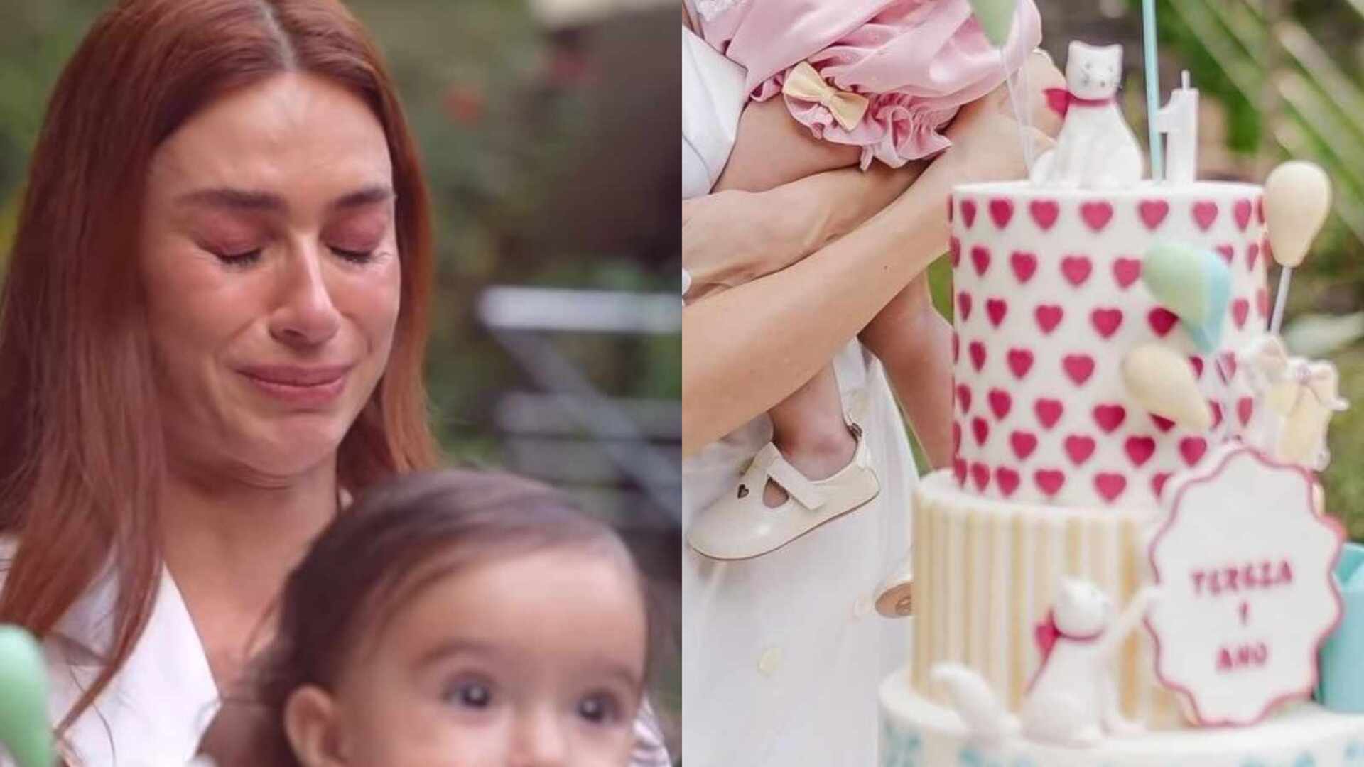 Thaila Ayala chora ao ver decoração da festa da filha: ‘Sonho realizado’