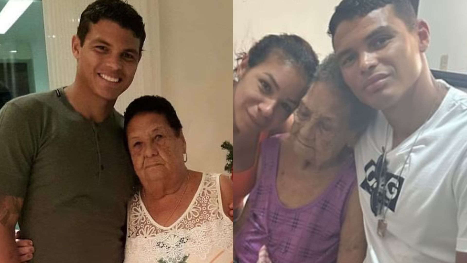 Thiago Silva se despede da avó, Dona Maria: ‘Te amarei para sempre’