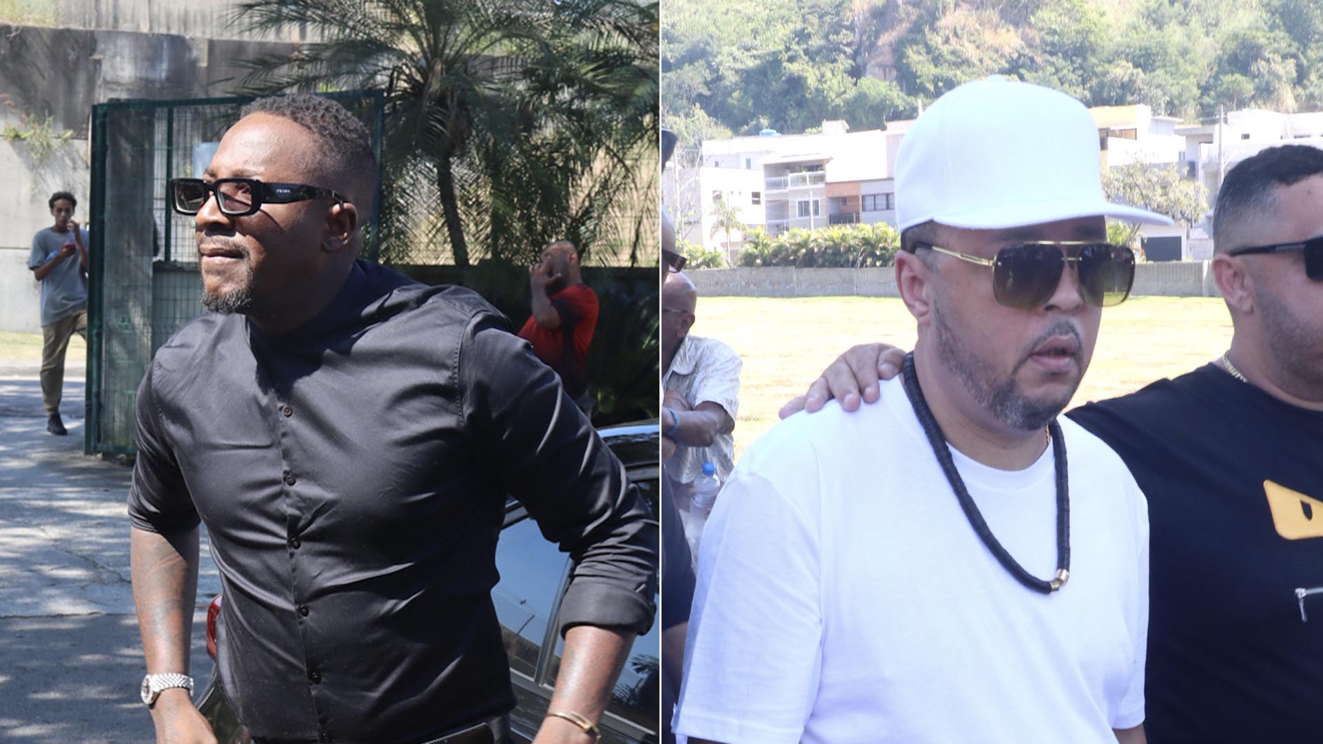 Amigos e familiares dão o último adeus para Anderson Leonardo