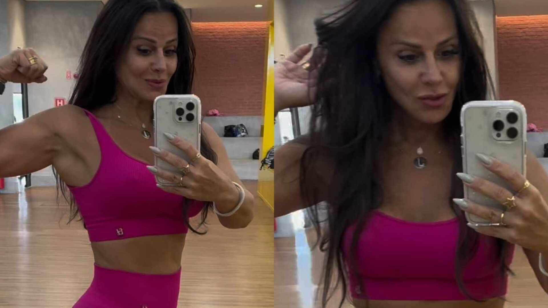 Após acusações, Viviane Araújo reage exibindo corpo treinado: ‘Sou feliz’