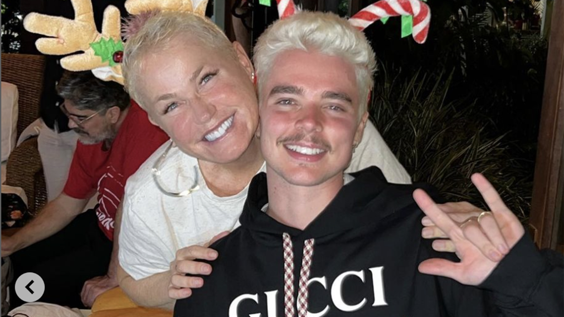 Xuxa Meneghel brinca ao dizer o que ainda quer do genro, João Lucas