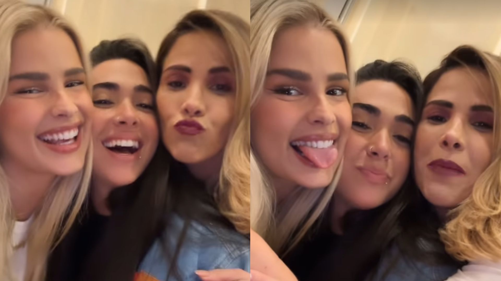 Yasmin Brunet se derrete em encontro especial com Wanessa Camargo e Giovanna