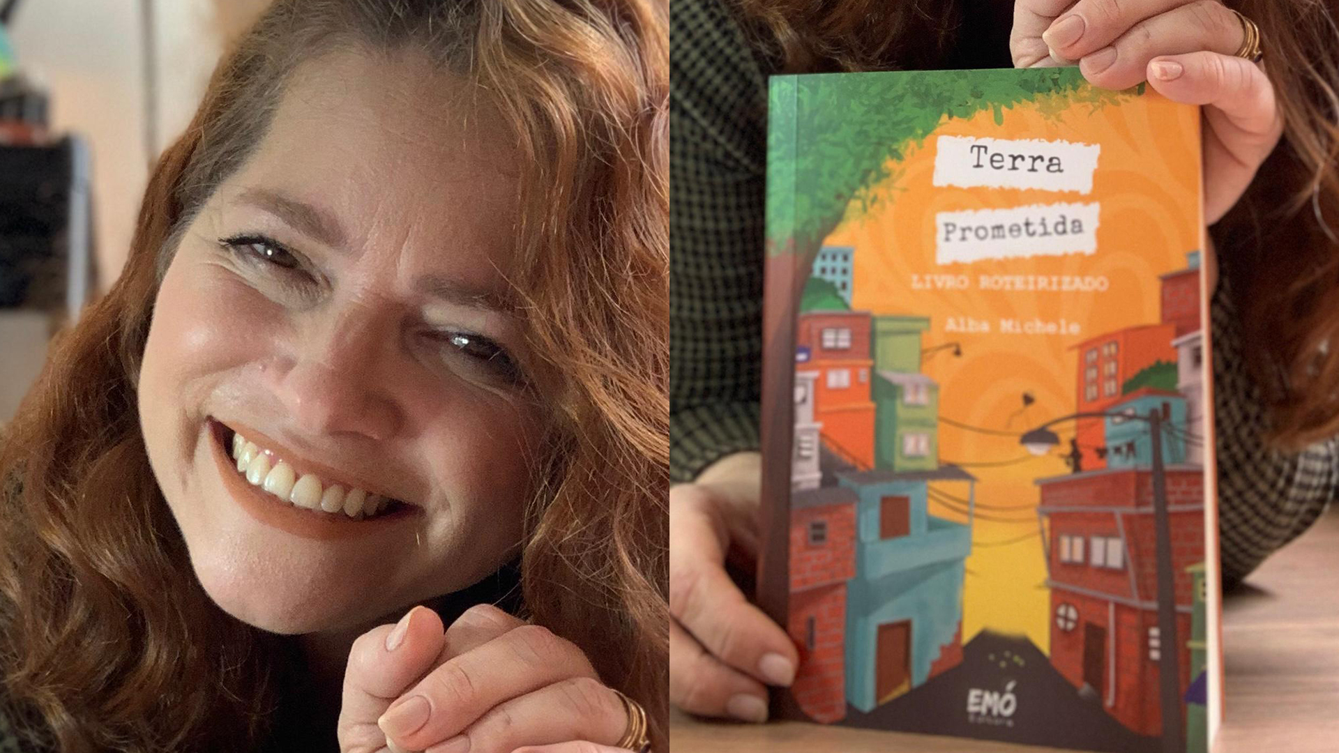 Alba Michele fala sobre a mensagem do livro ‘Terra Prometida’