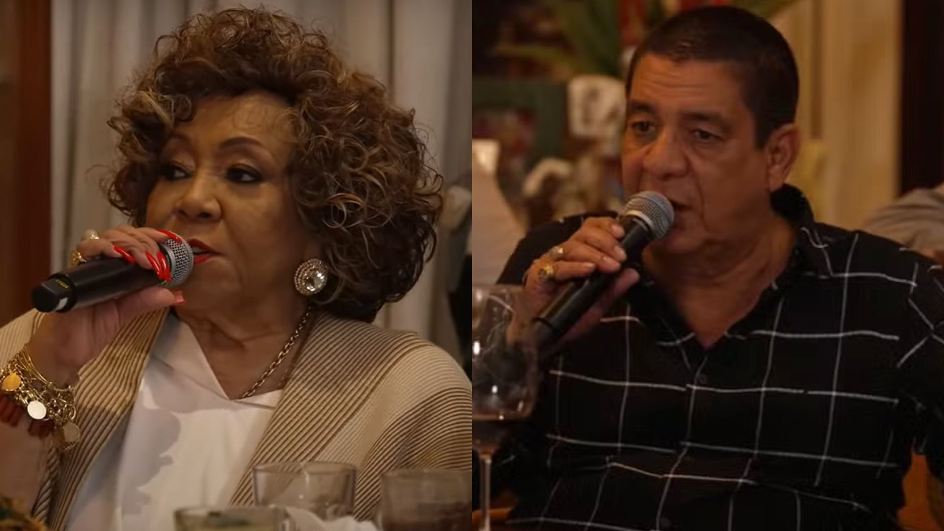 Alcione revela situação inusitada com Zeca Pagodinho: ‘Devendo pensão’