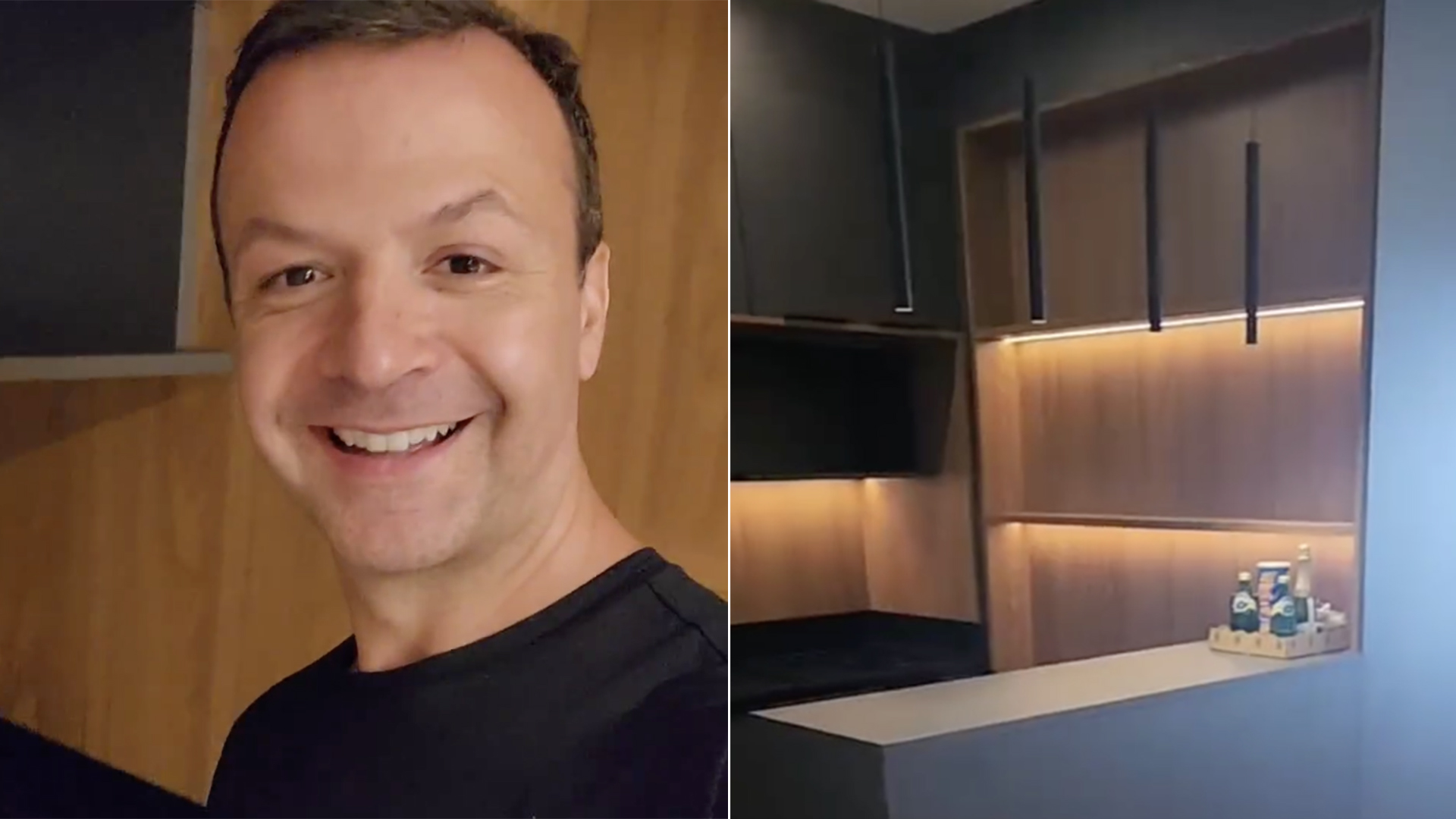 Irmão de Lucas Lima, Amon Lima mostra seu novo apartamento em SP
