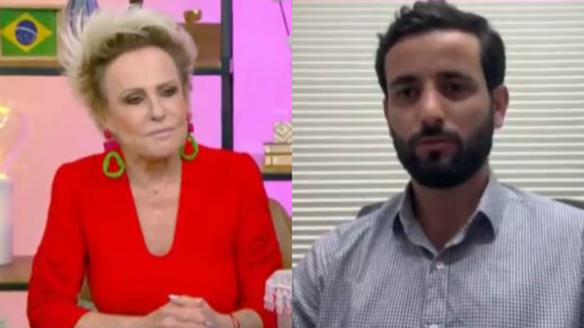 Ao vivo, Ana Maria Braga faz pedido para Matteus em meio às enchentes no RS
