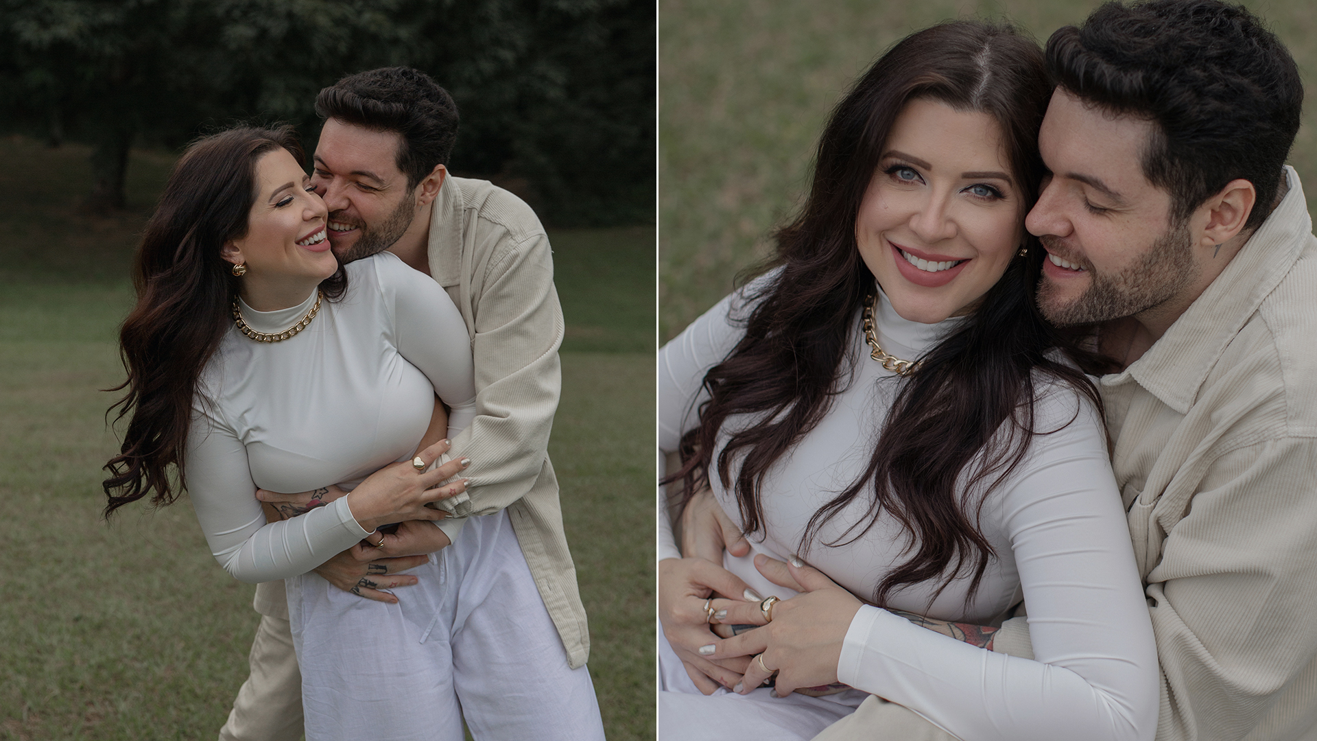 Ex-BBBs Nasser e Andressa celebram o primeiro filho: ‘Alegria inimaginável’