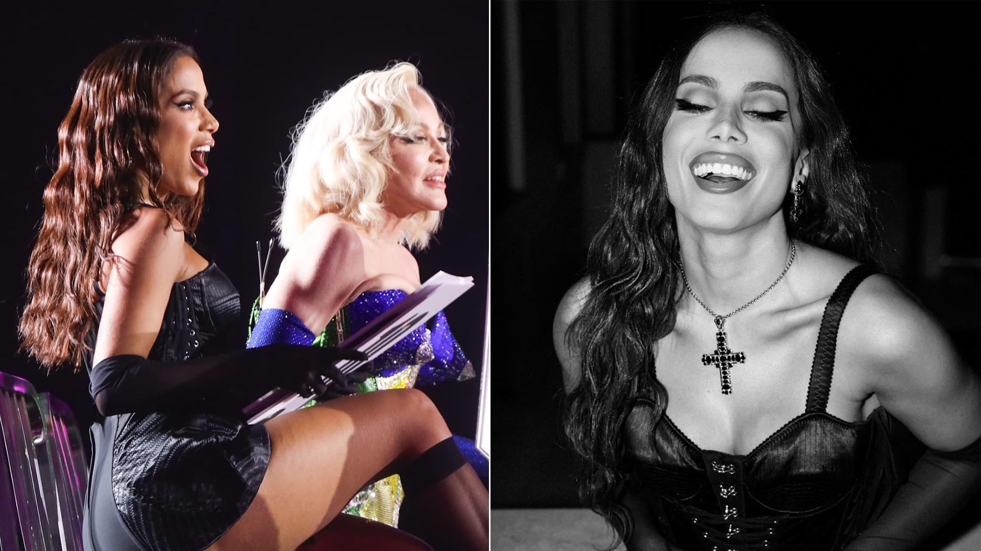 Saiba quanto custa a cruz que Anitta usou no show de Madonna
