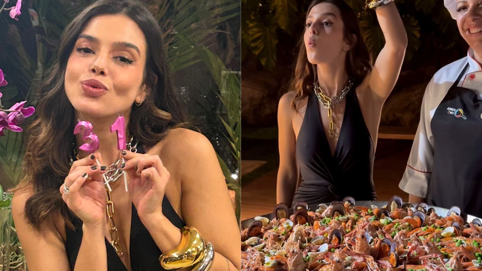 Giovanna Lancellotti comemora aniversário com festa intimista ao lado da família