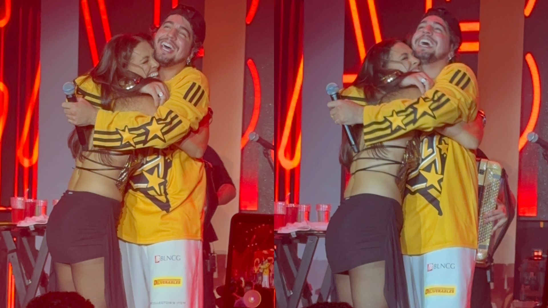 Beatriz Reis marca presença em gravação de DVD do Nattan: “Brasil do Brasil”
