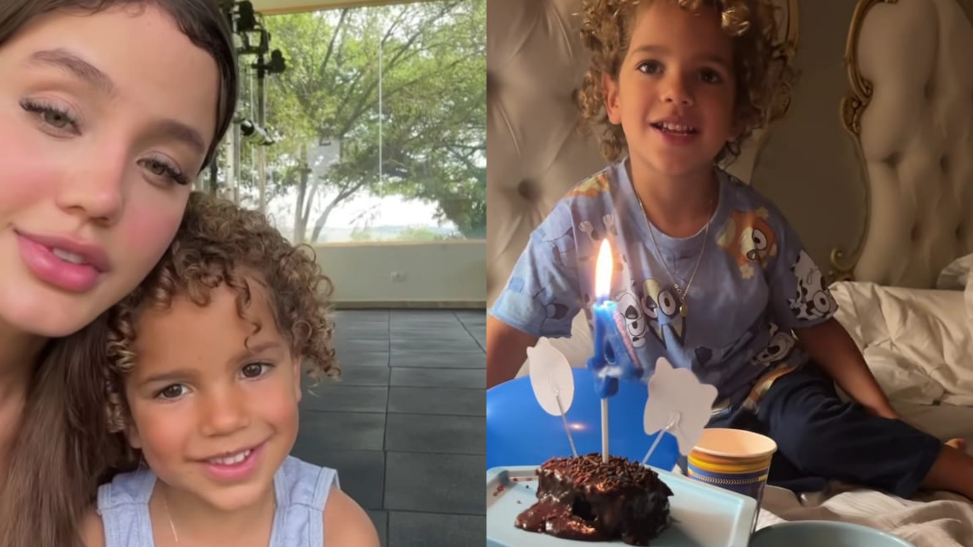 Com café da manhã especial, Biah Rodrigues comemora aniversário do filho