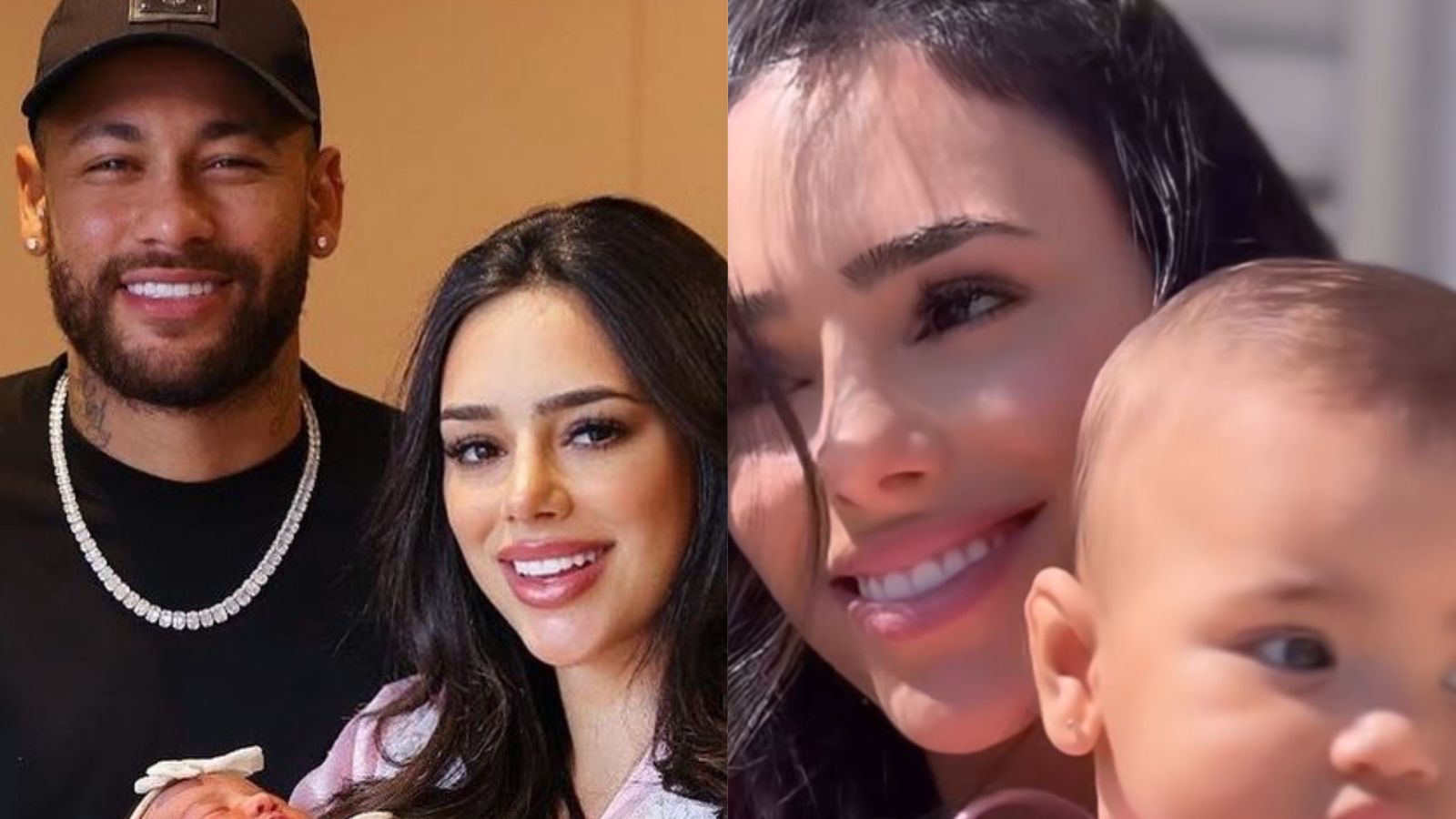 Bruna Biancardi celebra seu primeiro Dia das Mães na Arábia com Neymar Jr