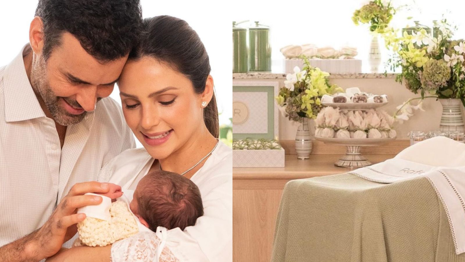 Carol Celico impressiona ao exibir detalhes de recepção luxuosa na maternidade